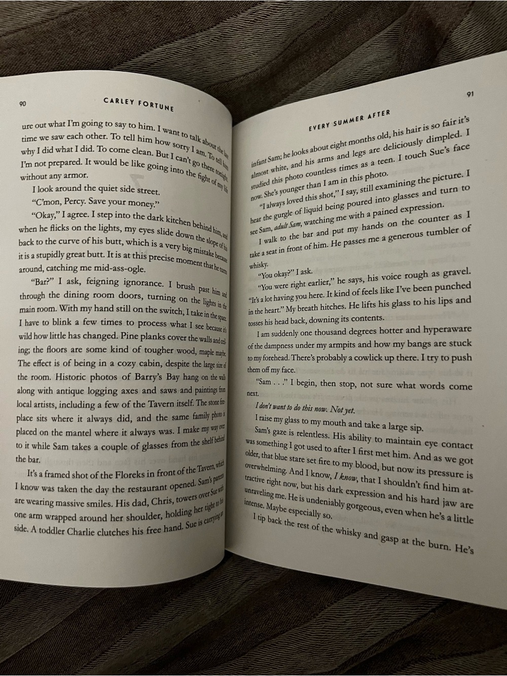 Every Summer After by Carley Fortune - White, Orange, Blue Paperback - Picture 3 of 4